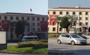 Ege Postası gündeme getirdi! Atatürk fotoğrafı asıldı!