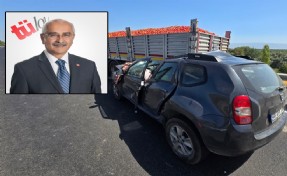 Eski CHP milletvekili Demir trafik kazası geçirdi