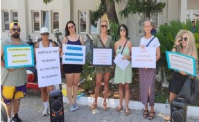 Fethiye’de barınak halka kapatıldı, vatandaşlar zabıtayı protesto etti!