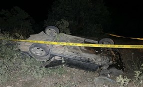Gece yarısı kahreden kaza: 1 ölü, 2 yaralı