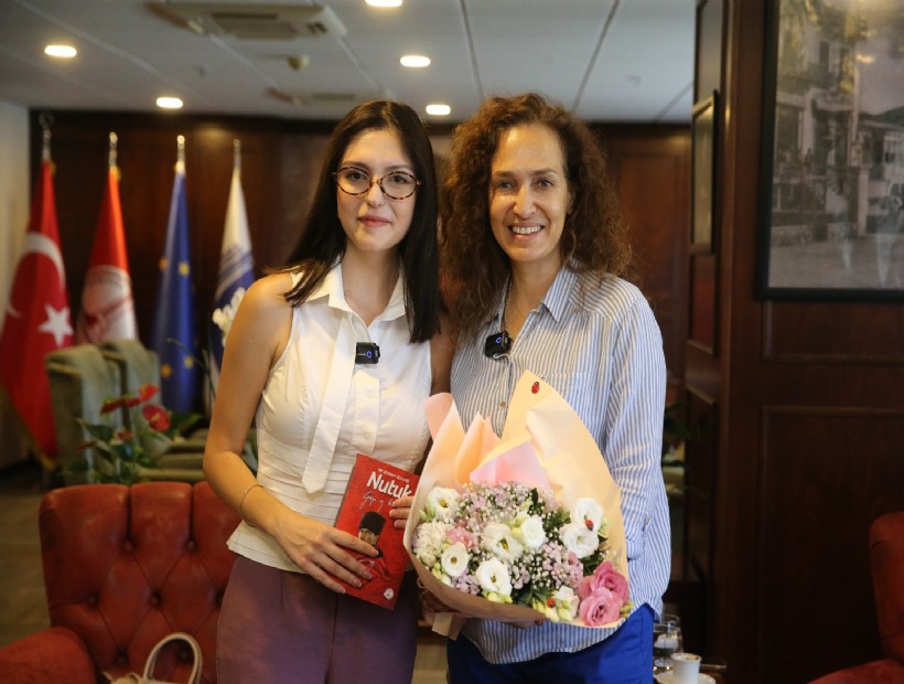 Genç hukukçudan Başkan Ünsal’a teşekkür ziyareti