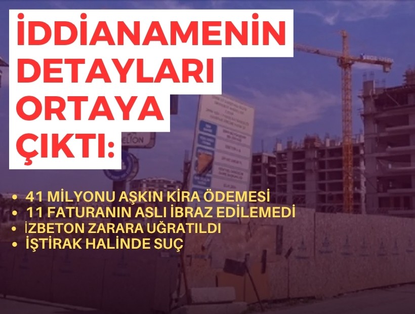 İddianamenin detayları ortaya çıktı: İZBETON zarara uğratıldı!