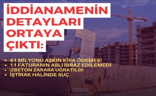 İddianamenin detayları ortaya çıktı: İZBETON zarara uğratıldı!