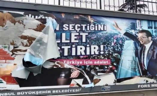 İmamoğlu’nun afişleri toplatıldı, Bakan sorumluluk almadı: ‘Görev alanımızda değil’