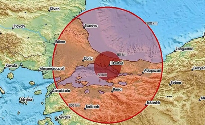 İstanbul'da korkutan deprem!