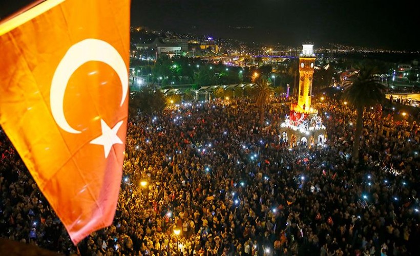 İzmir 15 Temmuz Demokrasi ve Milli Birlik Günü’ne hazır