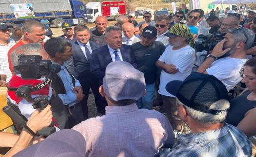 İzmir Valisi Elban: Yangında telef olan hayvanları temin ettik, önümüzdeki haftaya kadar vatandaşlarımıza teslim edeceğiz