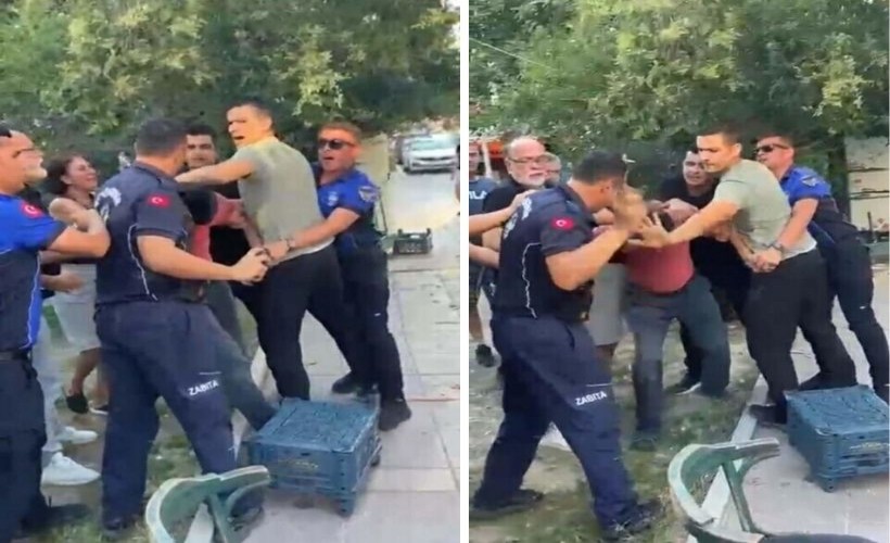 Tepki çeken görüntülerin ardından Büyükşehir harekete geçti: Zabıtalar açığa alındı...