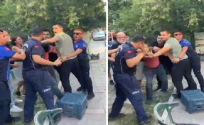 Tepki çeken görüntülerin ardından Büyükşehir harekete geçti: Zabıtalar açığa alındı...