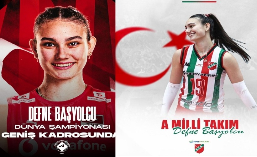 İzmir voleybolu Defne ile gururlu