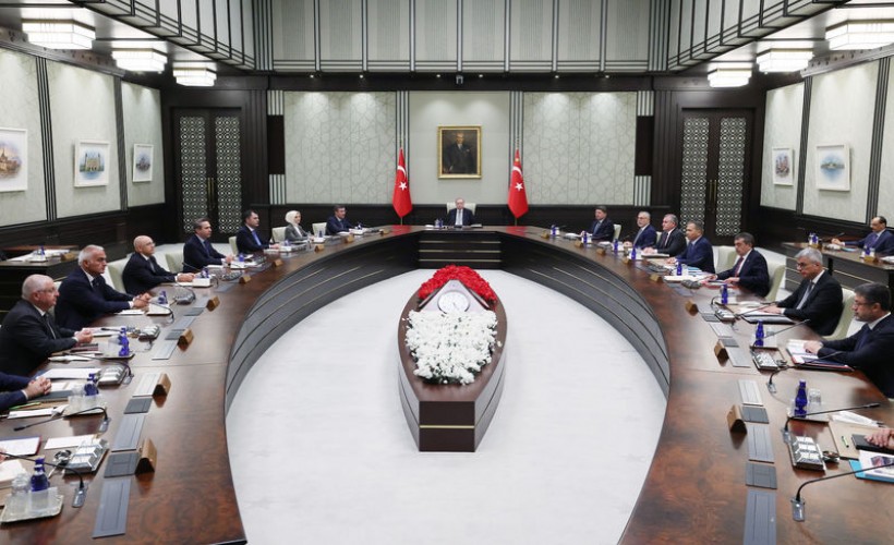 Kabine toplantısı sona erdi..