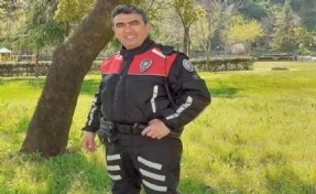 Kalp krizinden ölen polis memuru için Aydın'da cenaze töreni