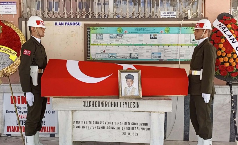 Kore gazisi son yolculuğuna uğurlandı