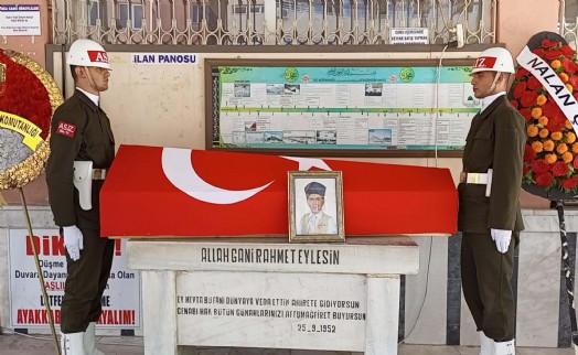 Kore gazisi son yolculuğuna uğurlandı