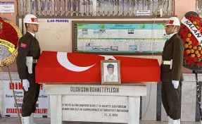 Kore gazisi son yolculuğuna uğurlandı