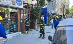 Kütahya’da ruhsatsız iş yerinde gaz kaçağı nedeniyle patlama; 1 yaralı