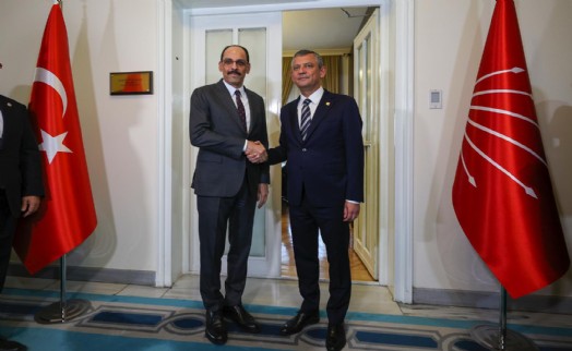 MİT Başkanı Kalın, Özgür Özel'i ziyaret etti