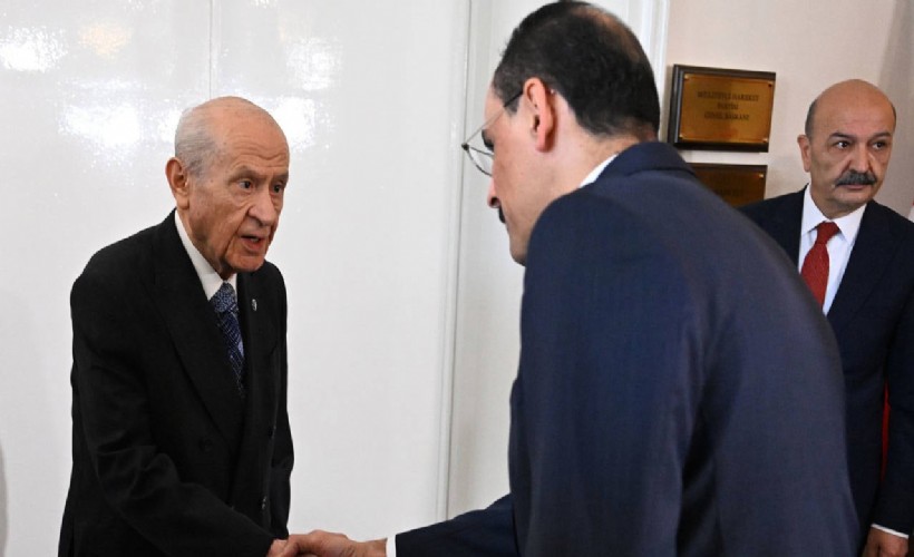 MİT Başkanı Kalın ile MHP lideri Bahçeli bir araya geldi