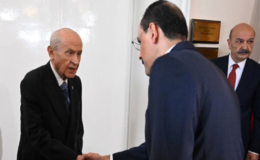 MİT Başkanı Kalın ile MHP lideri Bahçeli bir araya geldi