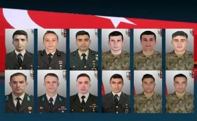 MSB'den 14 askerin şehit olmasına ilişkin açıklama!