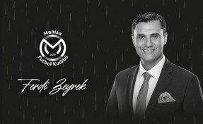 Manisa FK'dan Ferdi Zeyrek için yas forması