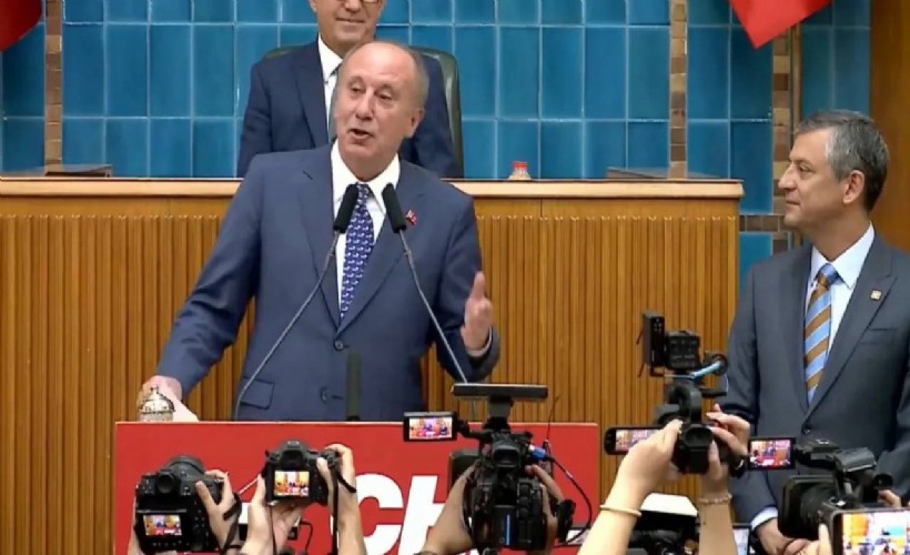 Muharrem İnce: ‘Şimdi CHP saflarını güçlendirme zamanıdır’