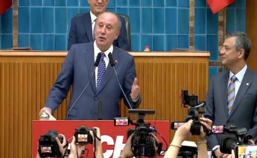 Muharrem İnce: ‘Şimdi CHP saflarını güçlendirme zamanıdır’
