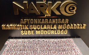 Otobüste 1368 sentetik uyuşturucu ele geçirildi
