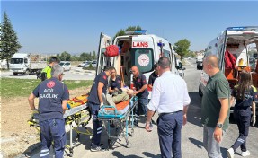 Servis otobüsü, akaryakıt tankerine çarptı; Can pazarı yaşandı