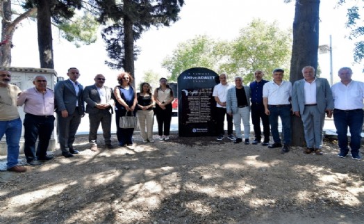 Sivas’ın ateşi Bornova’da unutulmadı: 2 Temmuz Anı ve Adalet Parkı açıldı