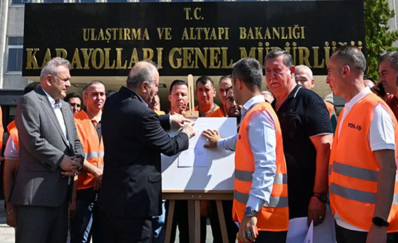 TÜRK-İŞ grev kararını Karayolları Genel Müdürlüğü'ne astı