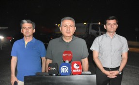 Vali Elban'dan Çeşme yangını açıklaması: Yangının elektrik hattından çıktığını değerlendiriyoruz