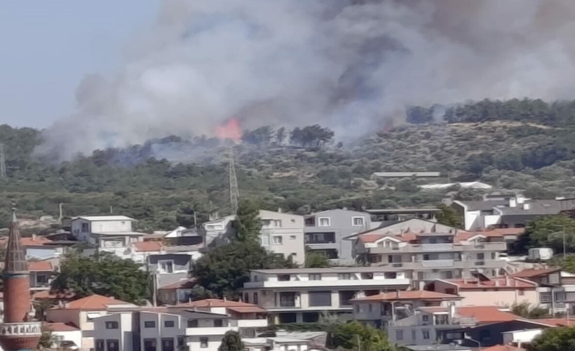 Yangın kabusu İzmir'e geri döndü: Urla'da yangın alarmı!