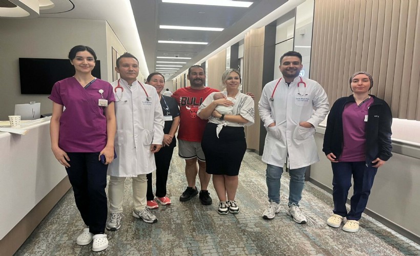 Kartal bebek, 114 gün sonra yaşam mücadelesini kazandı