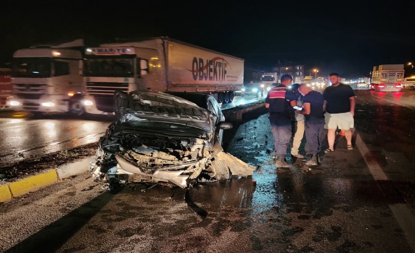 Afyonkarahisar'da kaza: 1 ölü, 2 yaralı