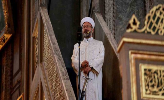 Ali Erbaş geleneği bozmadı! Diyanet'in hutbesinde Atatürk yok