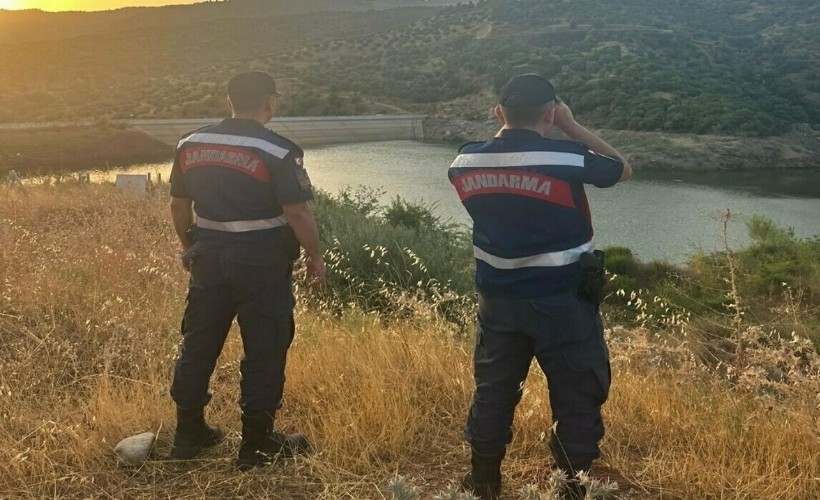 Aydın'da jandarmadan sulama kanalı ve göletlerde denetimi arttırdı