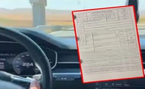 Bakan Uraloğlu tepkiler artınca ceza tutanağı paylaştı