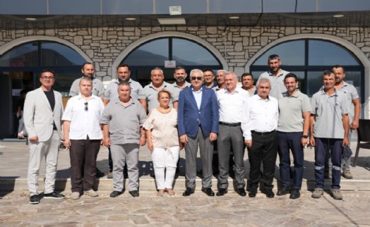 Başkan Türkmen'den personele moral ve teşekkür