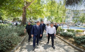 Şirinyer Beyazıt Aykut Parkı’nda dönüşüm başladı: Daha güvenli ve konforlu olacak!
