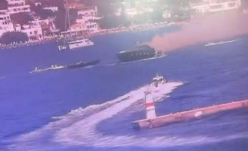 Bodrum'da motoryatta yangın