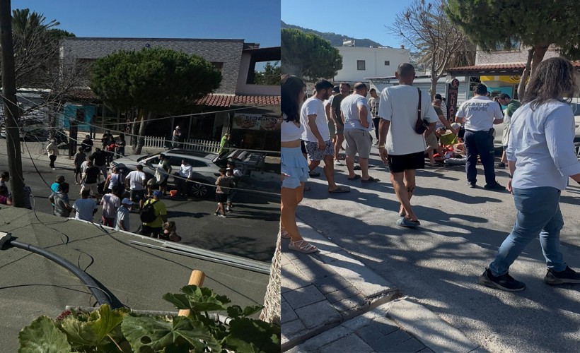 Bodrum'da 'yol verme' tartışmasında kan aktı