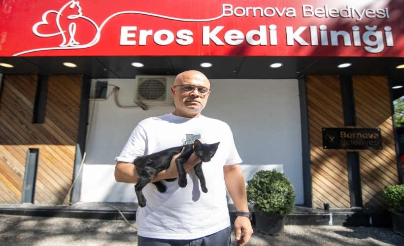 Bornova Belediyesi, Eros Kedi Kliniği'ni hizmete açtı
