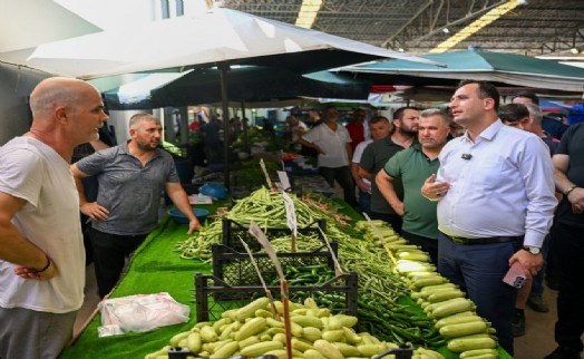 Bornova Belediyesi'nden pazaryerlerinde titiz çalışma: Güvenlik önlemleri arttırıldı