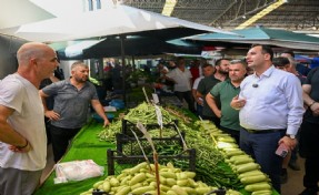 Bornova Belediyesi'nden pazaryerlerinde titiz çalışma: Güvenlik önlemleri arttırıldı