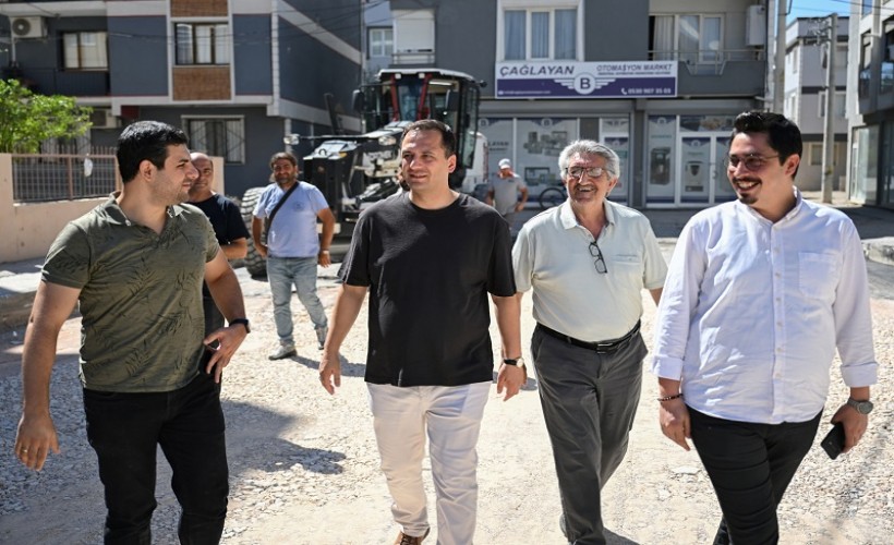 Bornova’da yol atağı: Fen İşleri her yerde