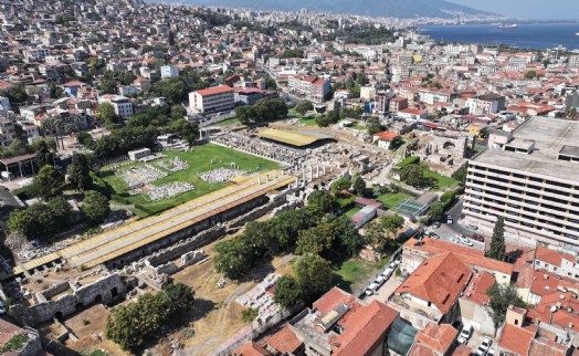 Büyükşehir’den Smyrna Antik Kenti’ne 'tarihi destek'