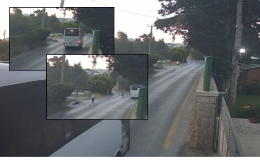 Çöp konteynerine çarpan motosikletin sürücüsü öldü: O anlar kamerada!