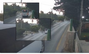 Çöp konteynerine çarpan motosikletin sürücüsü öldü: O anlar kamerada!