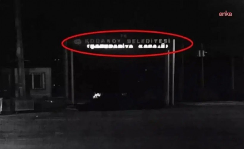 DEM'li belediyeye Türkçe ismi karartma uyarısı!